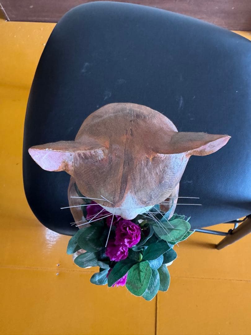 猫　置物　インテリア