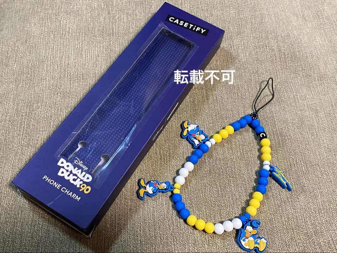 ケースティファイ ドナルドダック　ストラップ　中古品