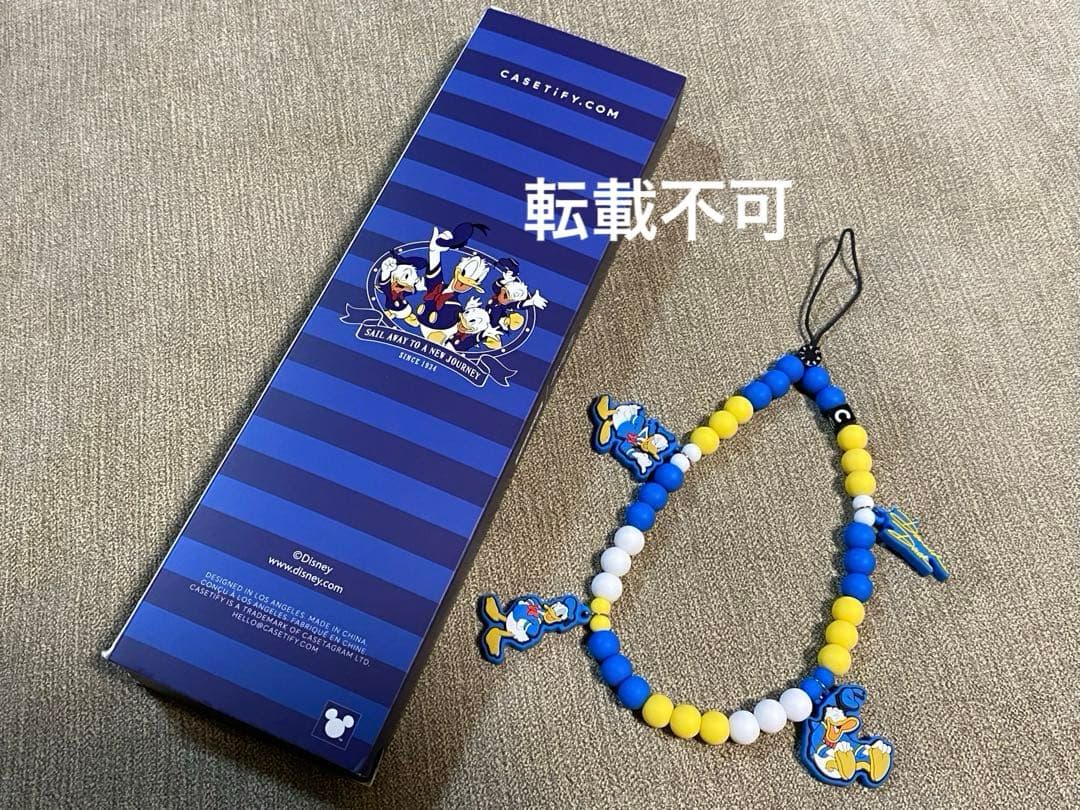 ケースティファイ ドナルドダック　ストラップ　中古品