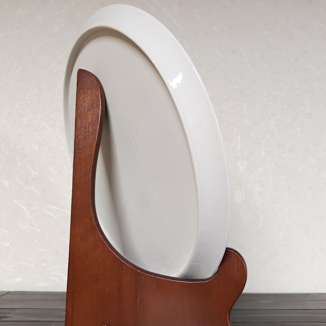 再値下げ【新品・未使用】雲母紫　渕線彫プレート　盛皿