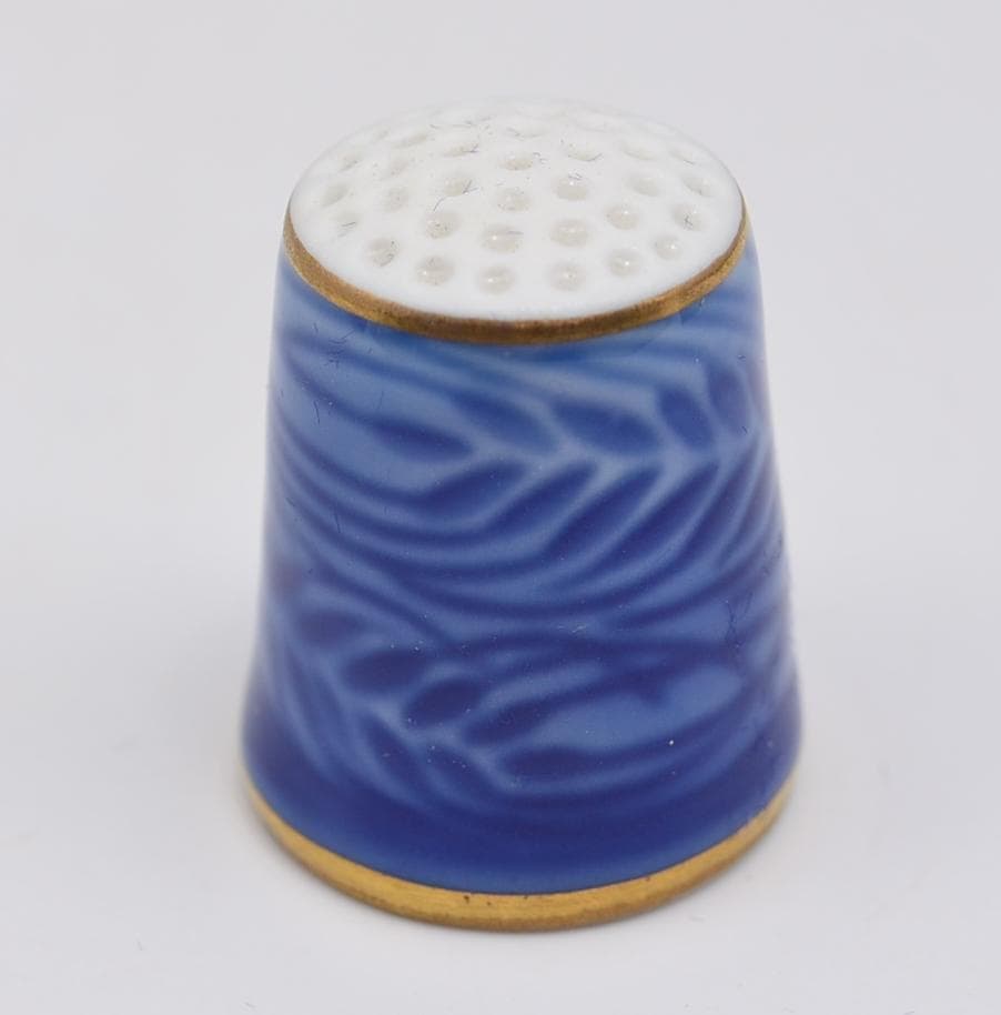 指ぬき　シンブル　６個セット　箱付き　B＆G：ロイヤルコペンハーゲン　デンマーク