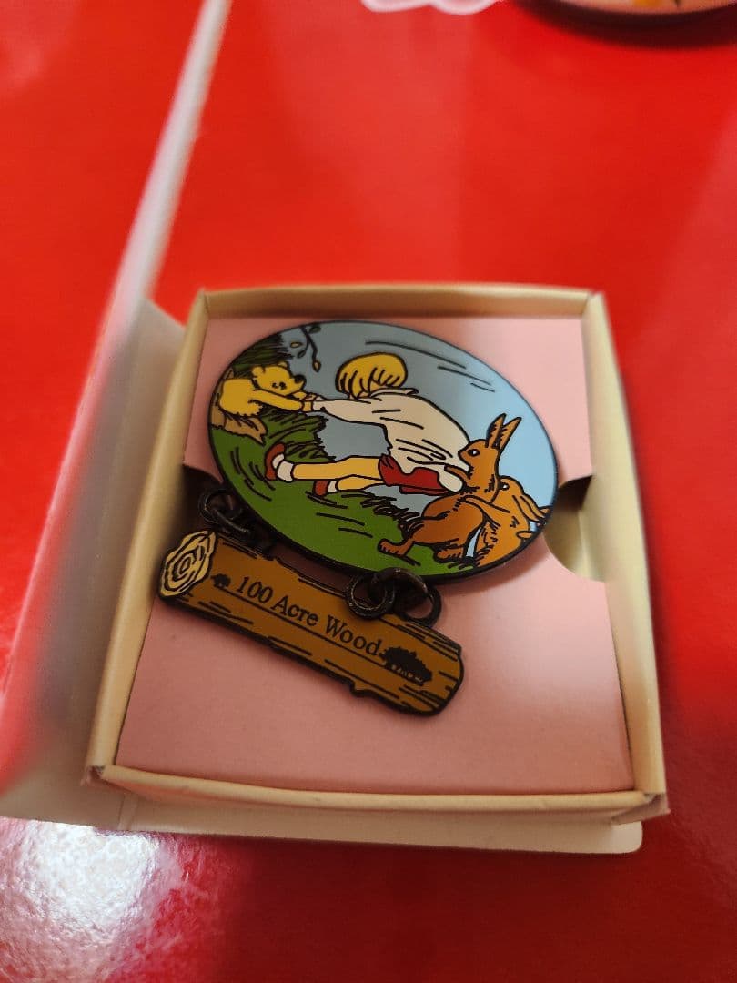 ディズニー　ウィニー・ザ・プー 100エーカーの森 ピンコレクション　5個セット