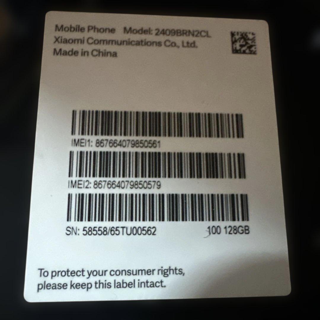 Xiaomi Redmi 14C 128GB SIMフリーミッドナイトブラック