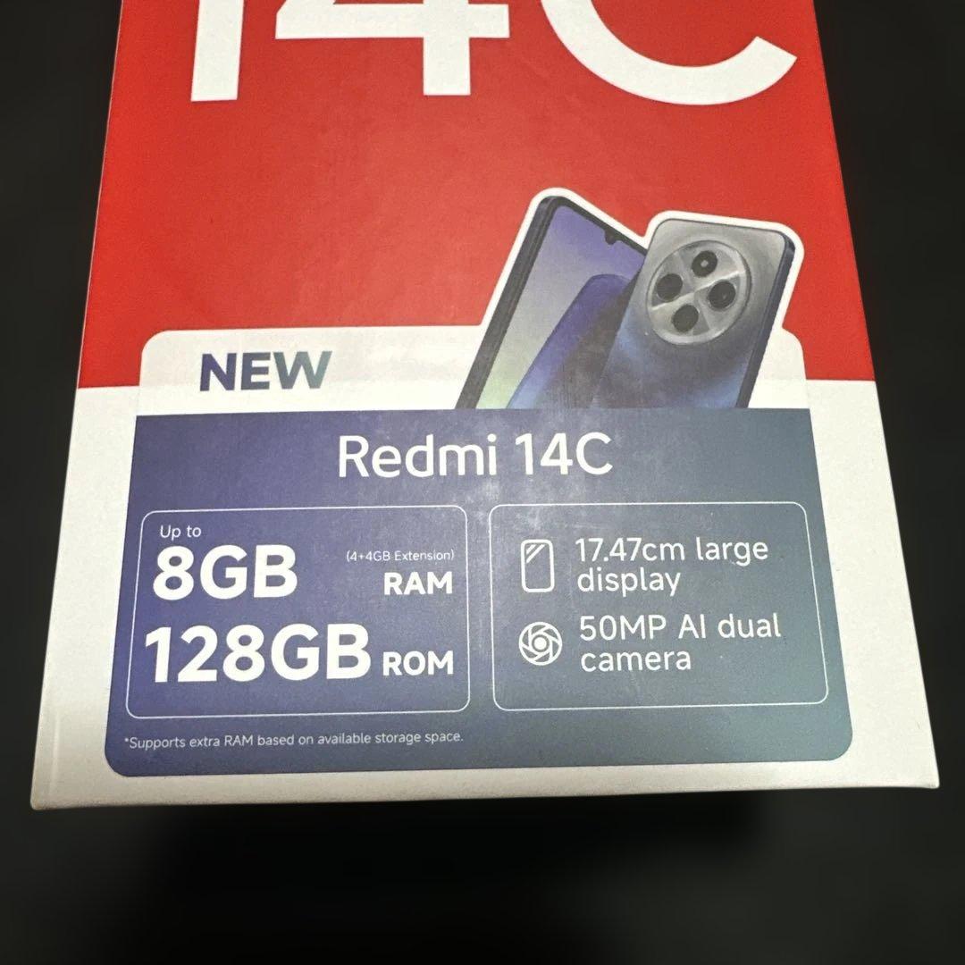 Xiaomi Redmi 14C 128GB SIMフリーミッドナイトブラック
