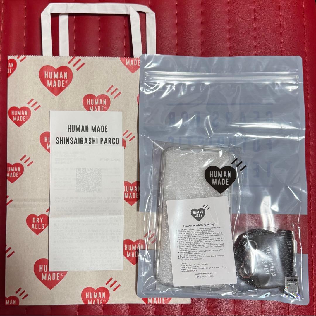 HUMAN MADE HM IPhone 15 case ストラップホルダー