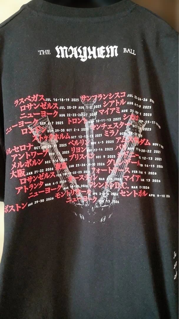 新品LADY GAGA THE MAYHEM BALL Tシャツ