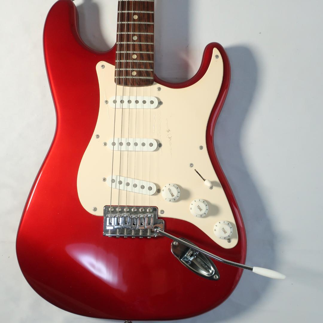 美品 Squier ストラトキャスター エレキギター 純正ケース付