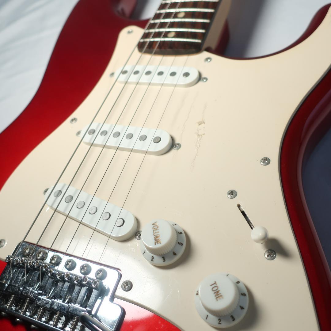 美品 Squier ストラトキャスター エレキギター 純正ケース付