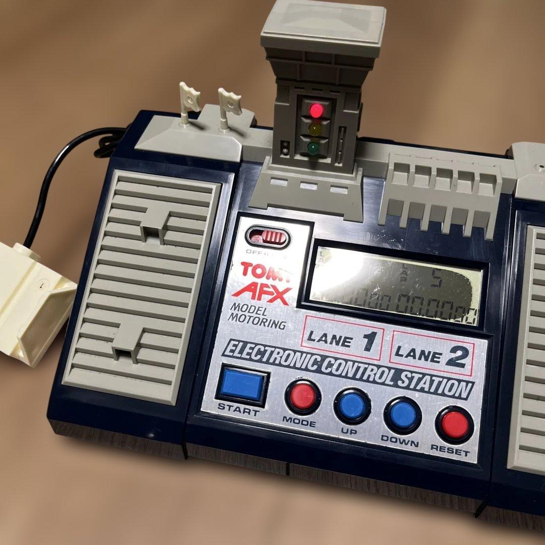 ★稀少 2台 HOスロットカー ELコントロールステーション AFX