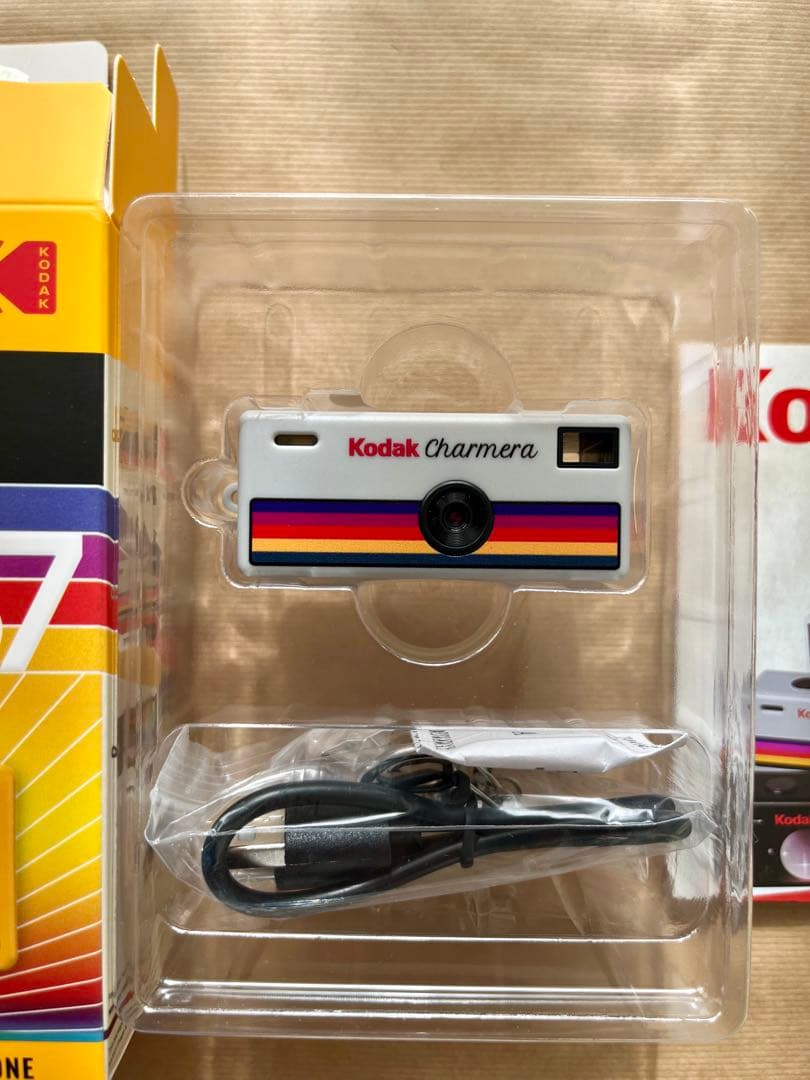 Kodak Charmera グレー　キーリングデジタルカメラ　TYPE 03