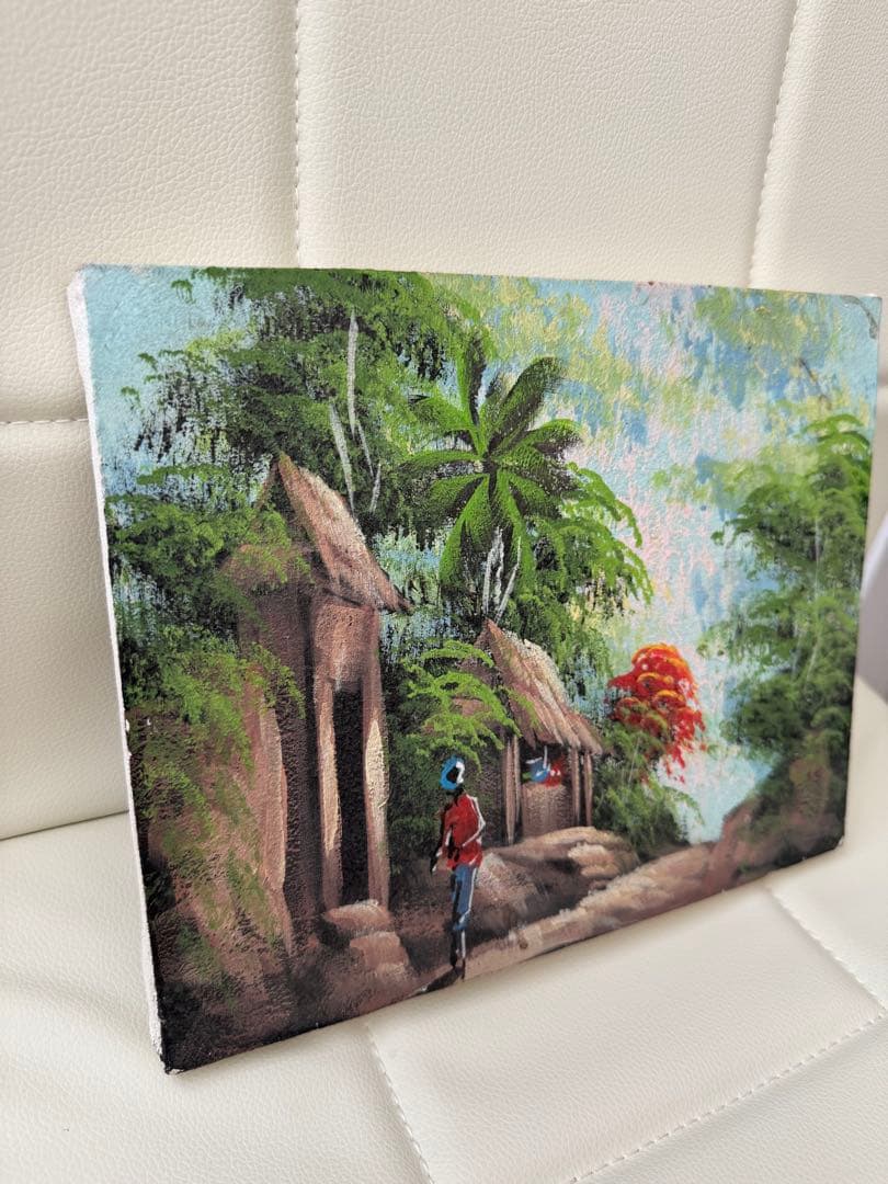 風景油彩画 小型