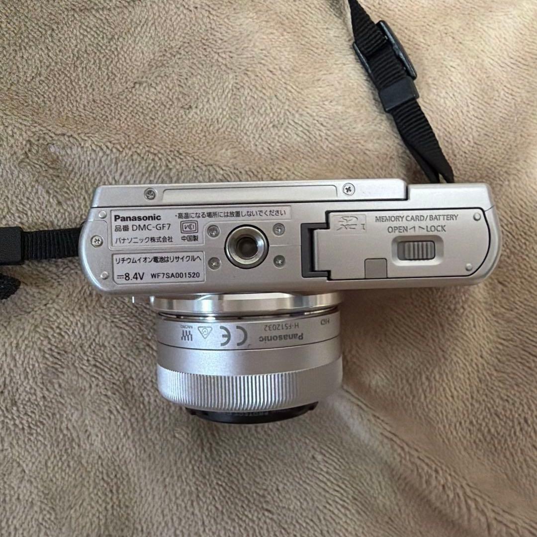 Panasonic LUMIX DMC-GF7W ミラーレス一眼カメラ ブラウン