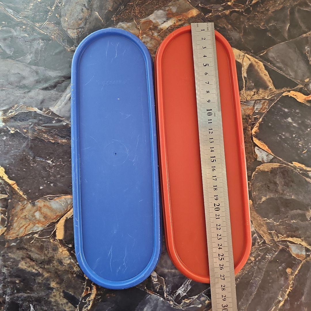 タッパーウェア4個組MM楕円♯4&スーパーオーバ