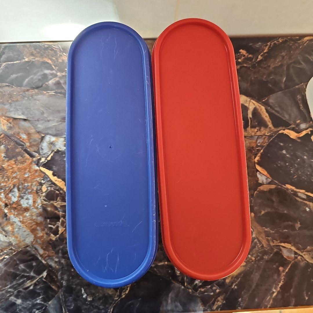 タッパーウェア4個組MM楕円♯4&スーパーオーバ