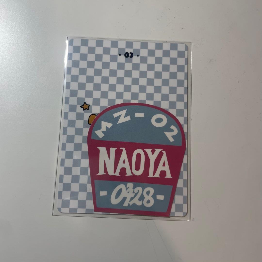 MAZZEL room NAOYA ナオヤ まぜべや フォトカード.ステッカー