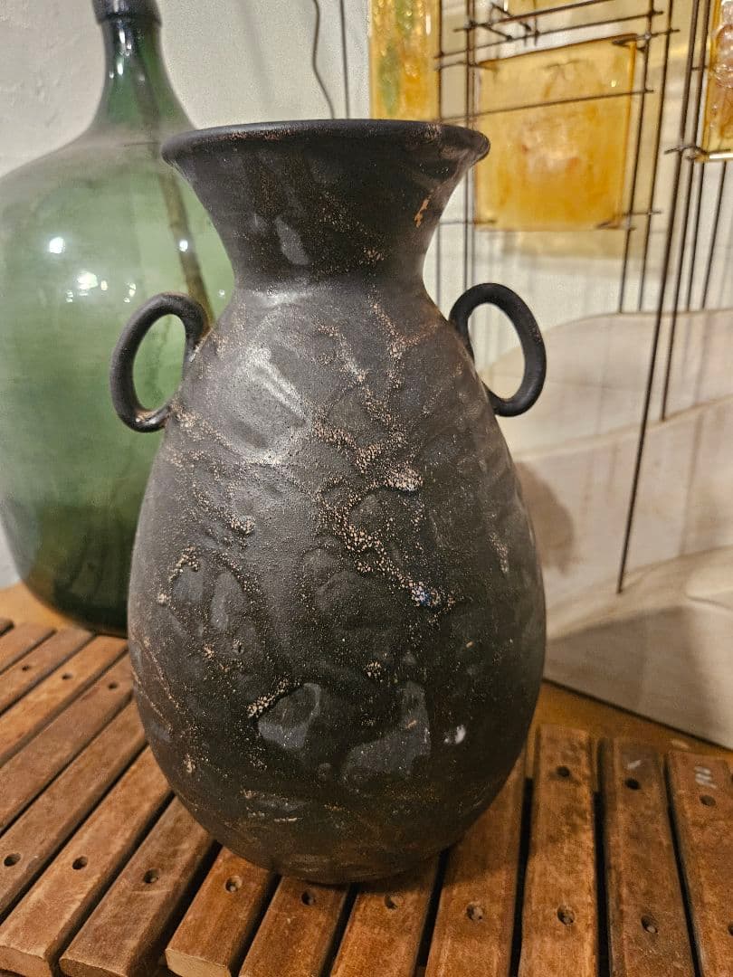 ファットラバ　イタリア　水瓶　花器　フラワーベース　花瓶　ヴィンテージ　壺