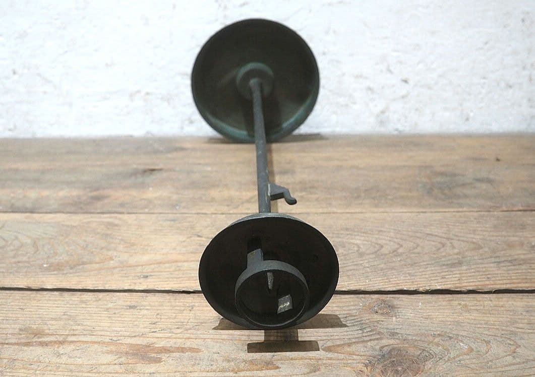 1520 アンティーク　銅製の燭台　キャンドルスタンド　蝋燭立て　レトロ　仏器