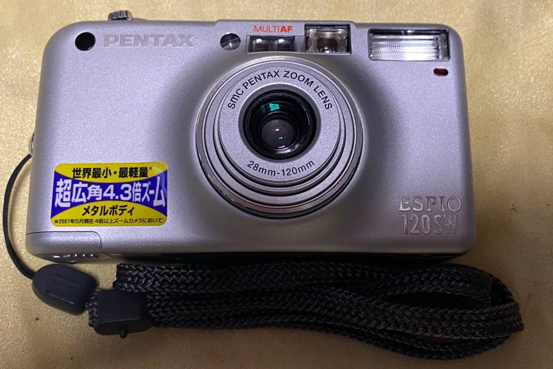 【動作確認済】PENTAX ESPIO 120SW コンパクトフィルムカメラ