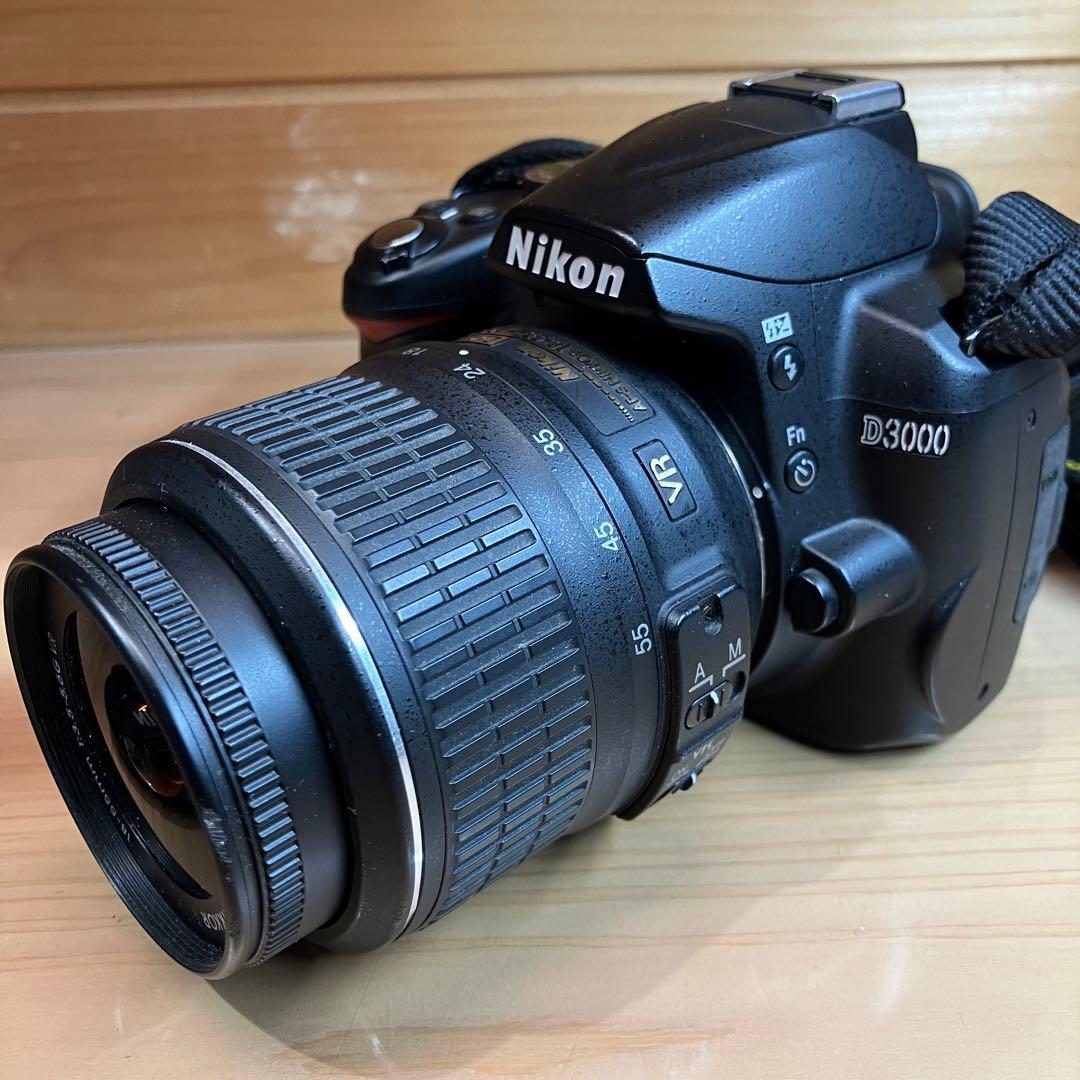 アップルパイNikon D3000 レンズセット 18-55mmG