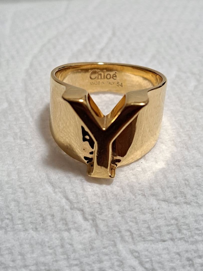 Chloe イニシャル リング Y