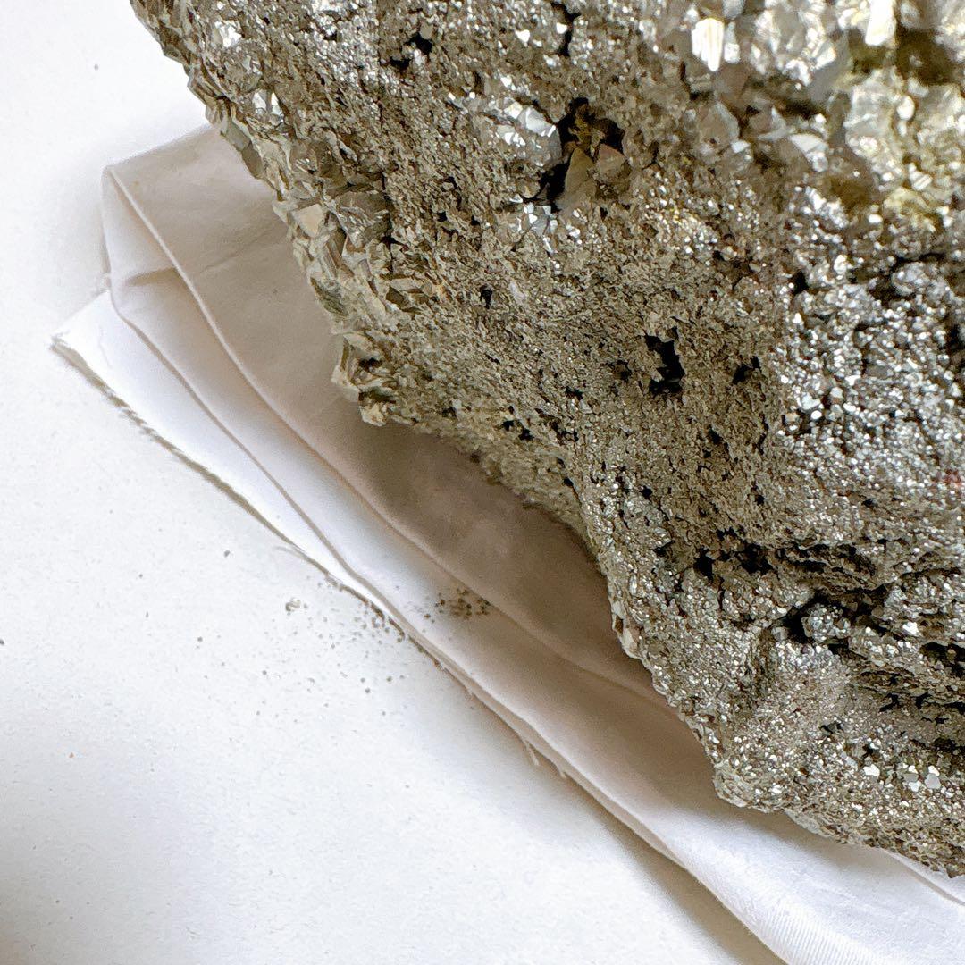 パイライト 約7.85kg 天然石クラスター 原石 風水 パワーストーン