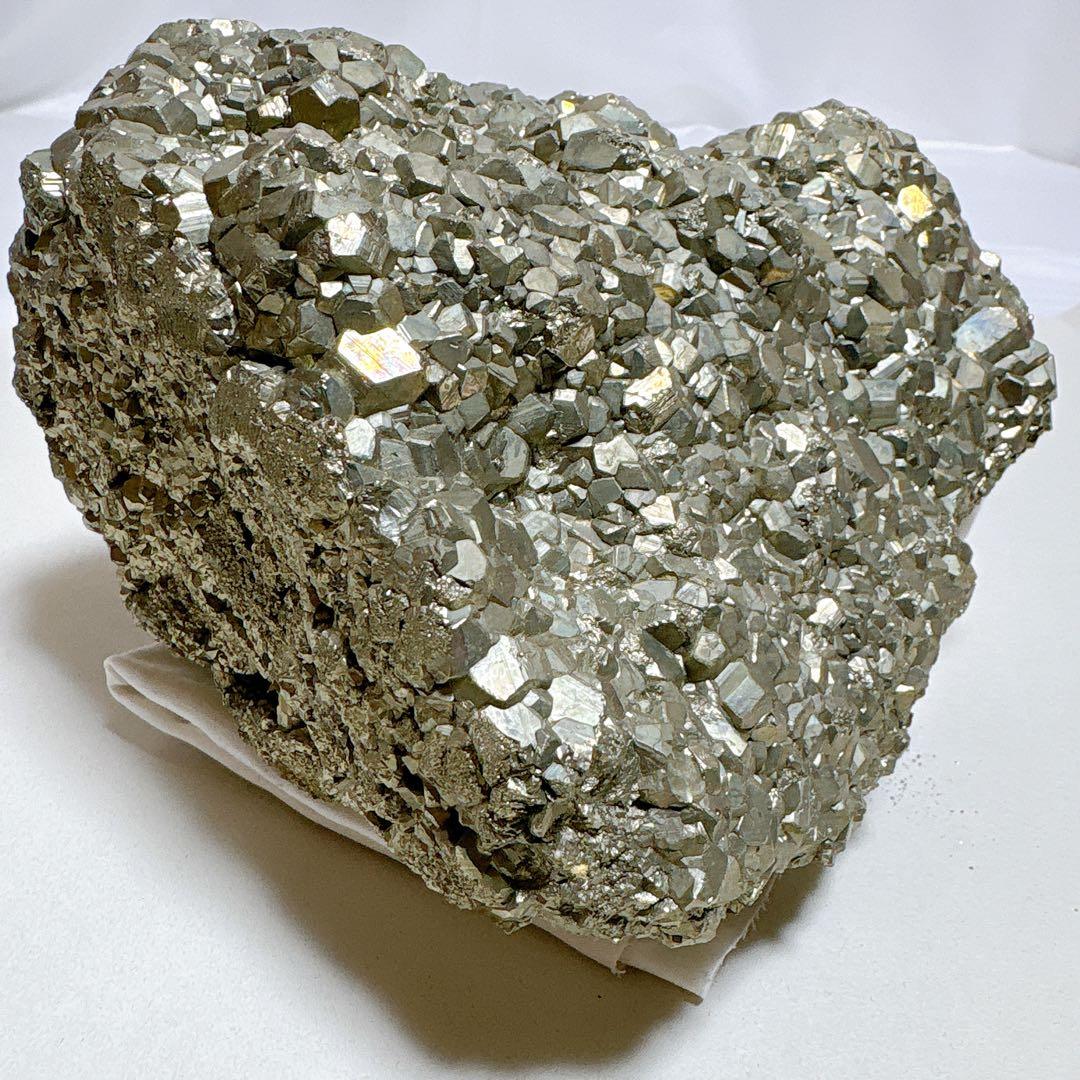 パイライト 約7.85kg 天然石クラスター 原石 風水 パワーストーン
