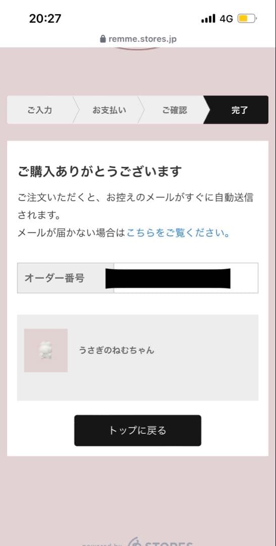 うさぎのねむちゃん ぬいぐるみ