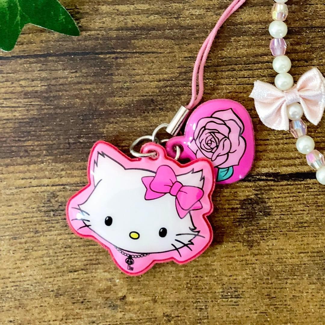 ☆希少レア☆サンリオ　チャーミーキティ　画面ピカストラップ　2008