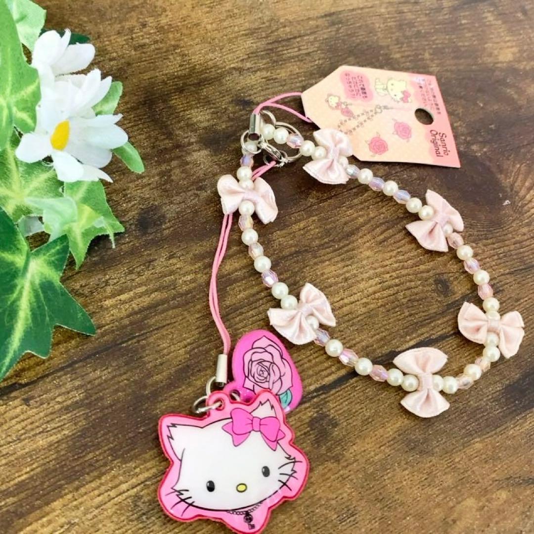 ☆希少レア☆サンリオ　チャーミーキティ　画面ピカストラップ　2008