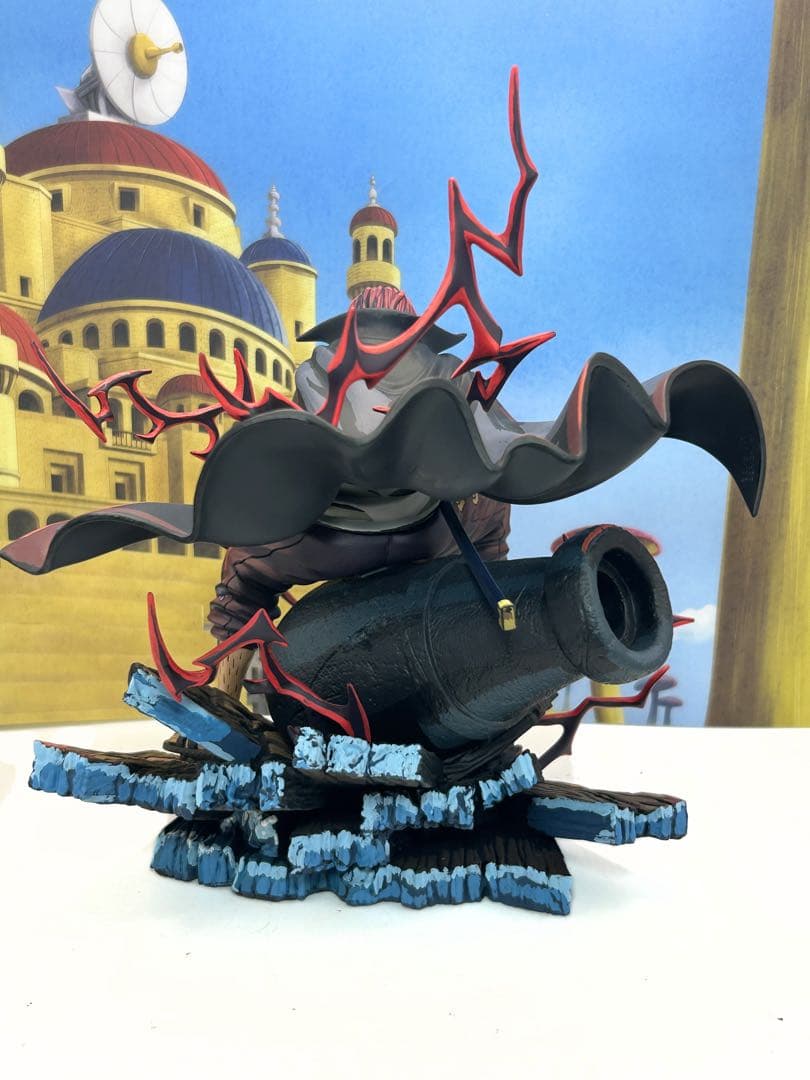 シャンクス　フィギュア　リペイント　ワンピース　　二次元彩色