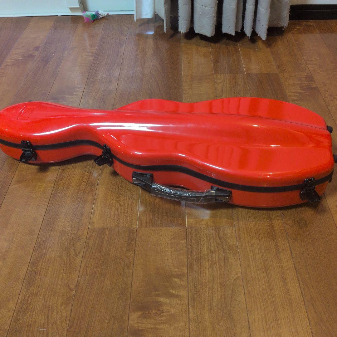 赤いバイオリンハードケース