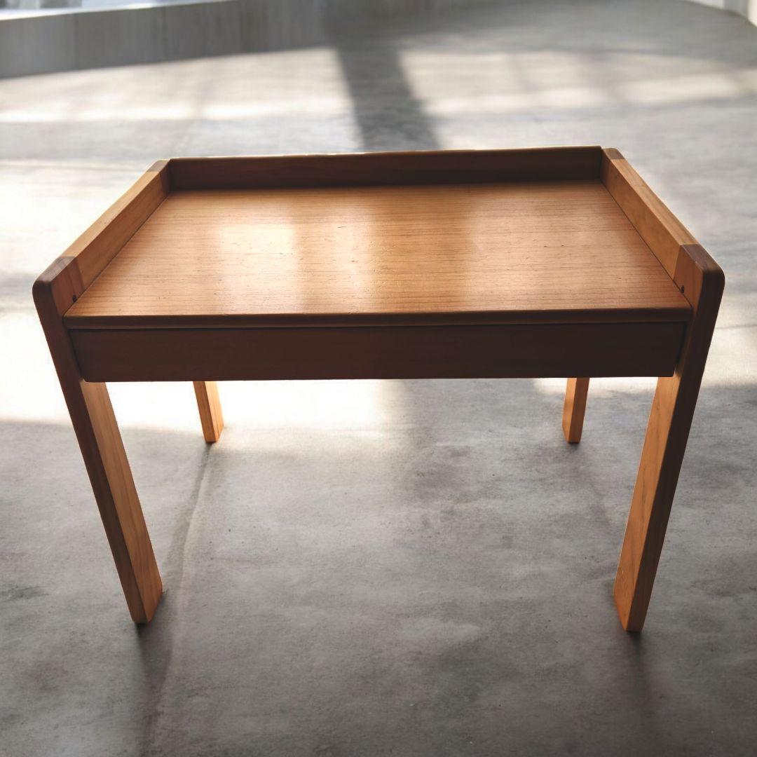 【美品】ニトリ 学習机 オリーブキッズデスク＆チェアセット 木製 引き出し付