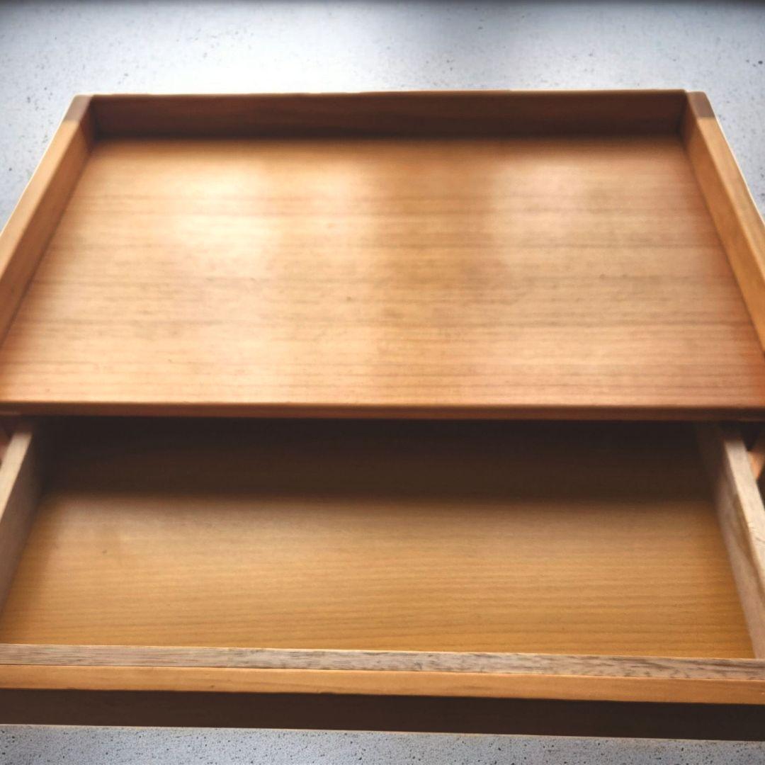 【美品】ニトリ 学習机 オリーブキッズデスク＆チェアセット 木製 引き出し付