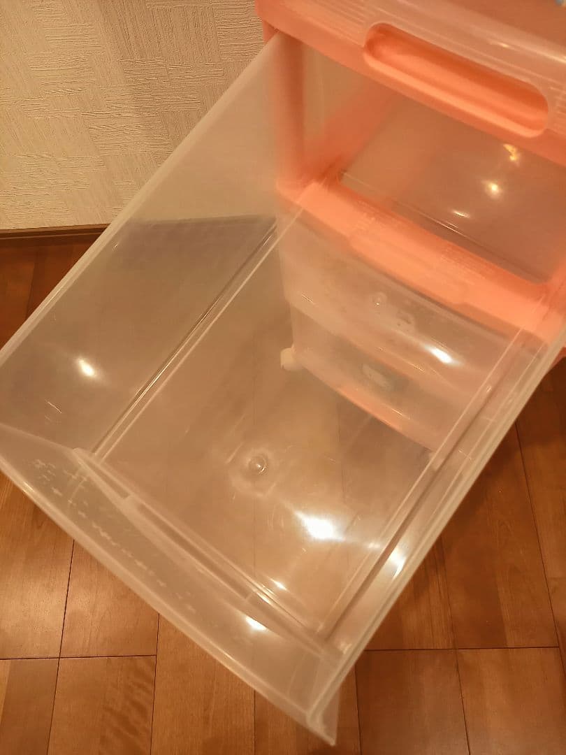 ハローキティ 衣装ケース　収納ボックス　4段引き出し　チェスト ブルーベリー