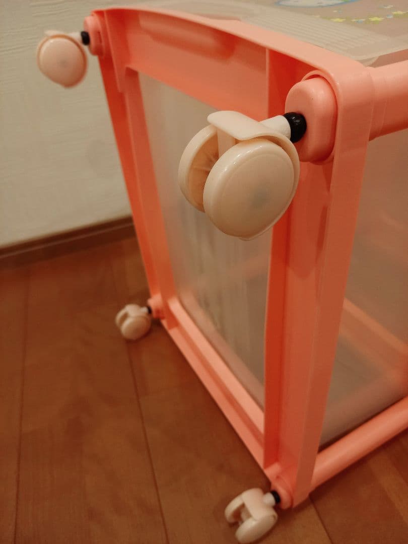 ハローキティ 衣装ケース　収納ボックス　4段引き出し　チェスト ブルーベリー