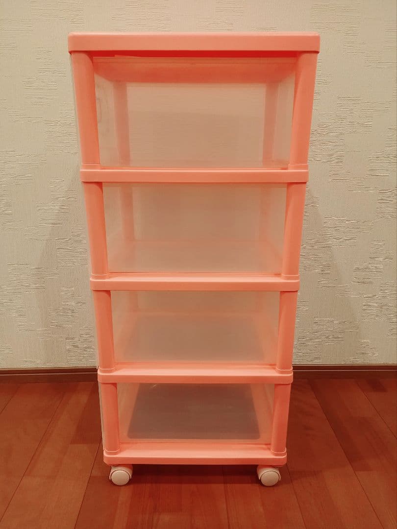 ハローキティ 衣装ケース　収納ボックス　4段引き出し　チェスト ブルーベリー