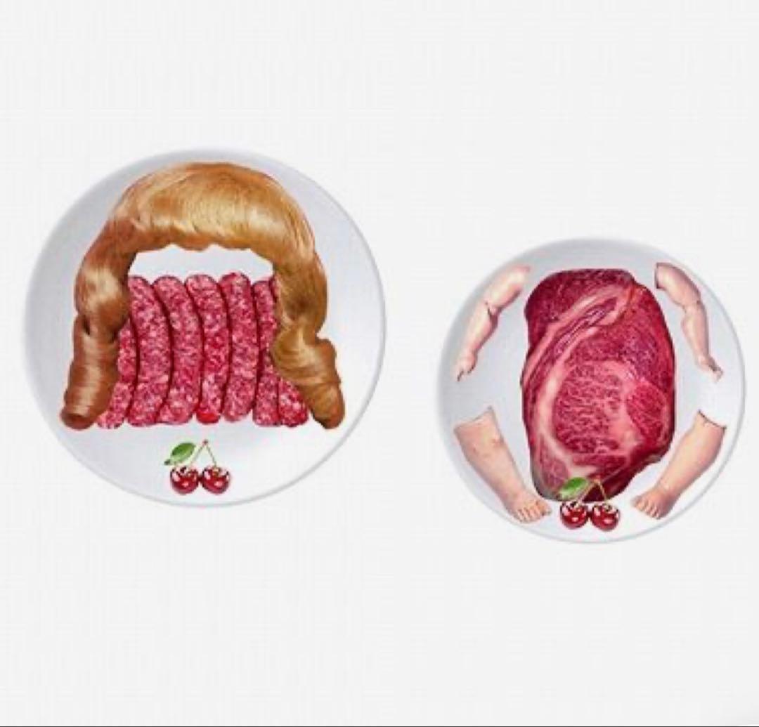 あちゃちゅむ　お肉プレート2点セット