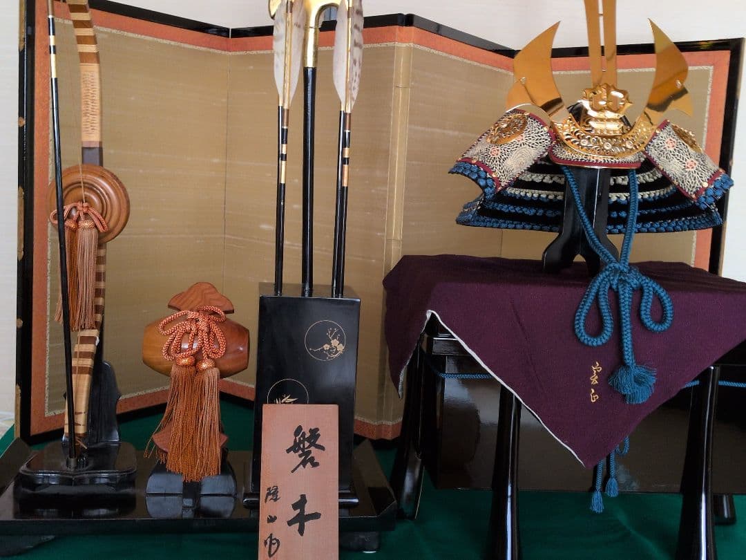 五月人形 金色の兜