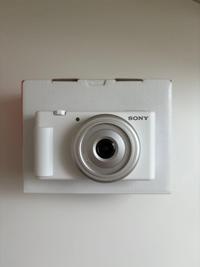 sony zv-1f コンパクトデジタルカメラ ホワイト SDカード付き