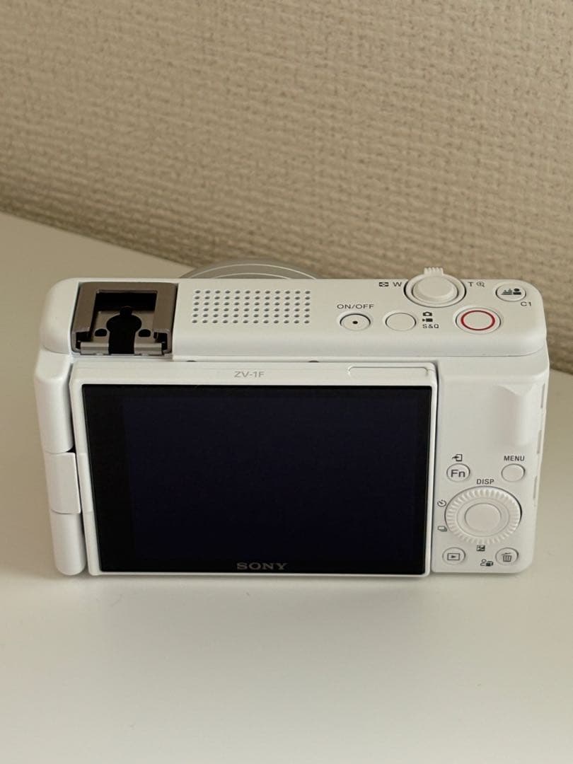 sony zv-1f コンパクトデジタルカメラ ホワイト SDカード付き