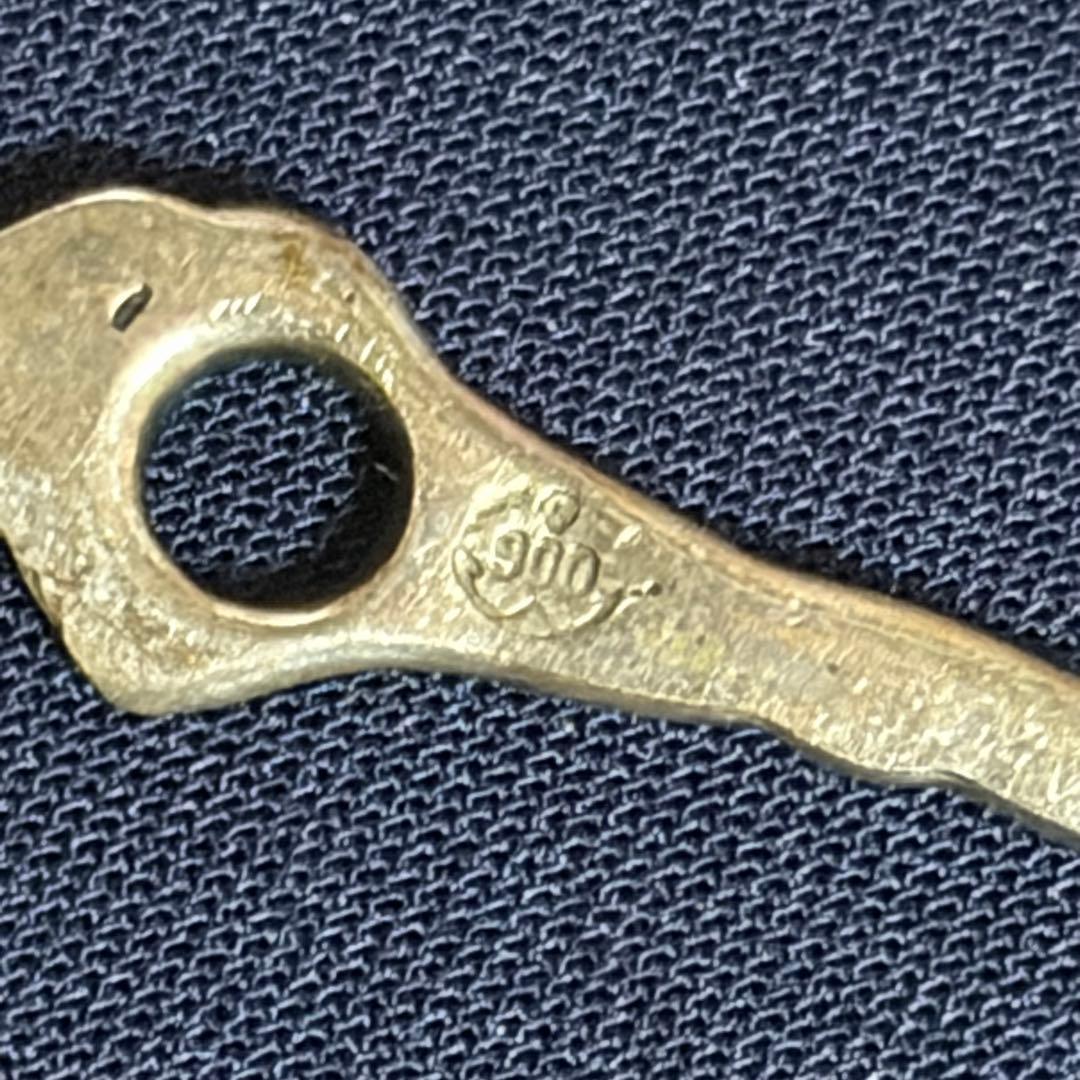 純銀　シルバー 900 オリーブピック デザート ピック　ブラジル　5本セット