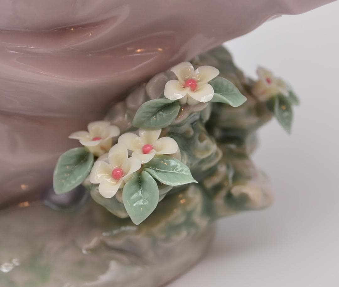 母親がわり　＃6681　★リヤドロ　スペイン　ポーセリン　ヴィンテージ　箱付き