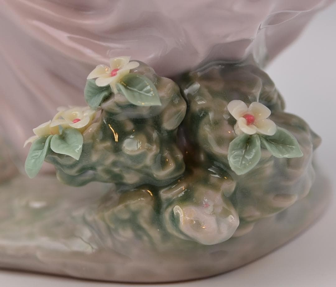 母親がわり　＃6681　★リヤドロ　スペイン　ポーセリン　ヴィンテージ　箱付き