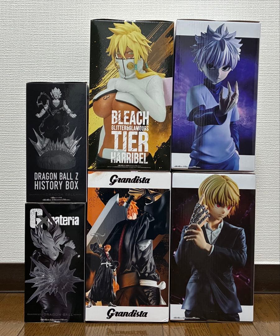 【人気アニメフィギュア 6種6体セット】まとめ売り€__€/