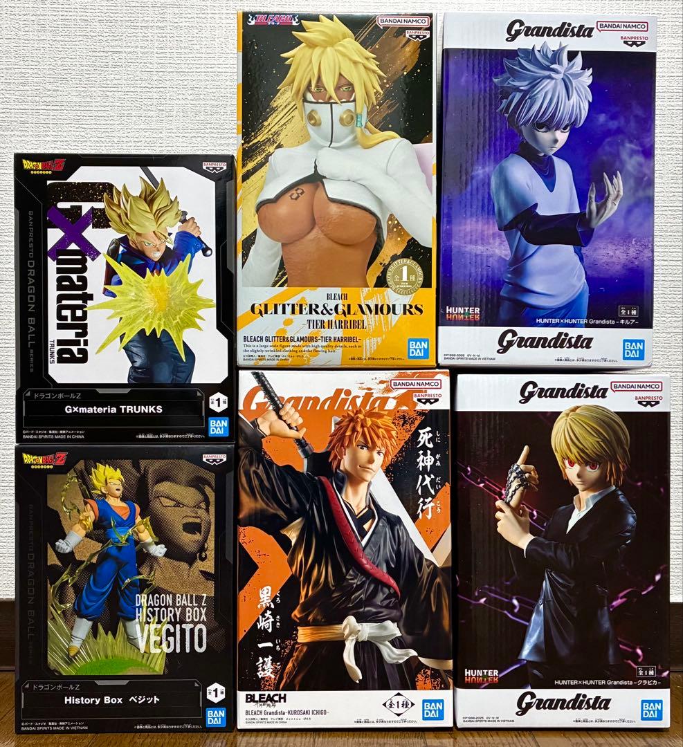 【人気アニメフィギュア 6種6体セット】まとめ売り€__€/