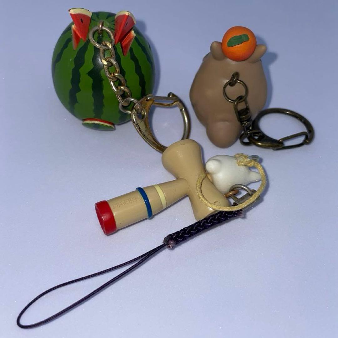 ジブリ　となりのトトロ キーホルダー　ストラップ 3点セット