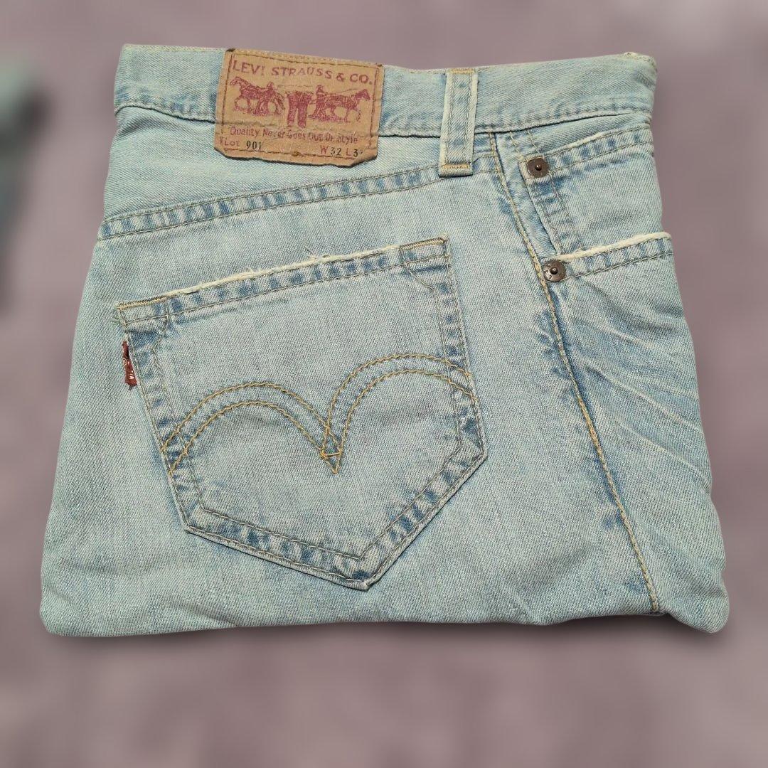 リーバイス901リメイククッションカバー2個セット（非売品）