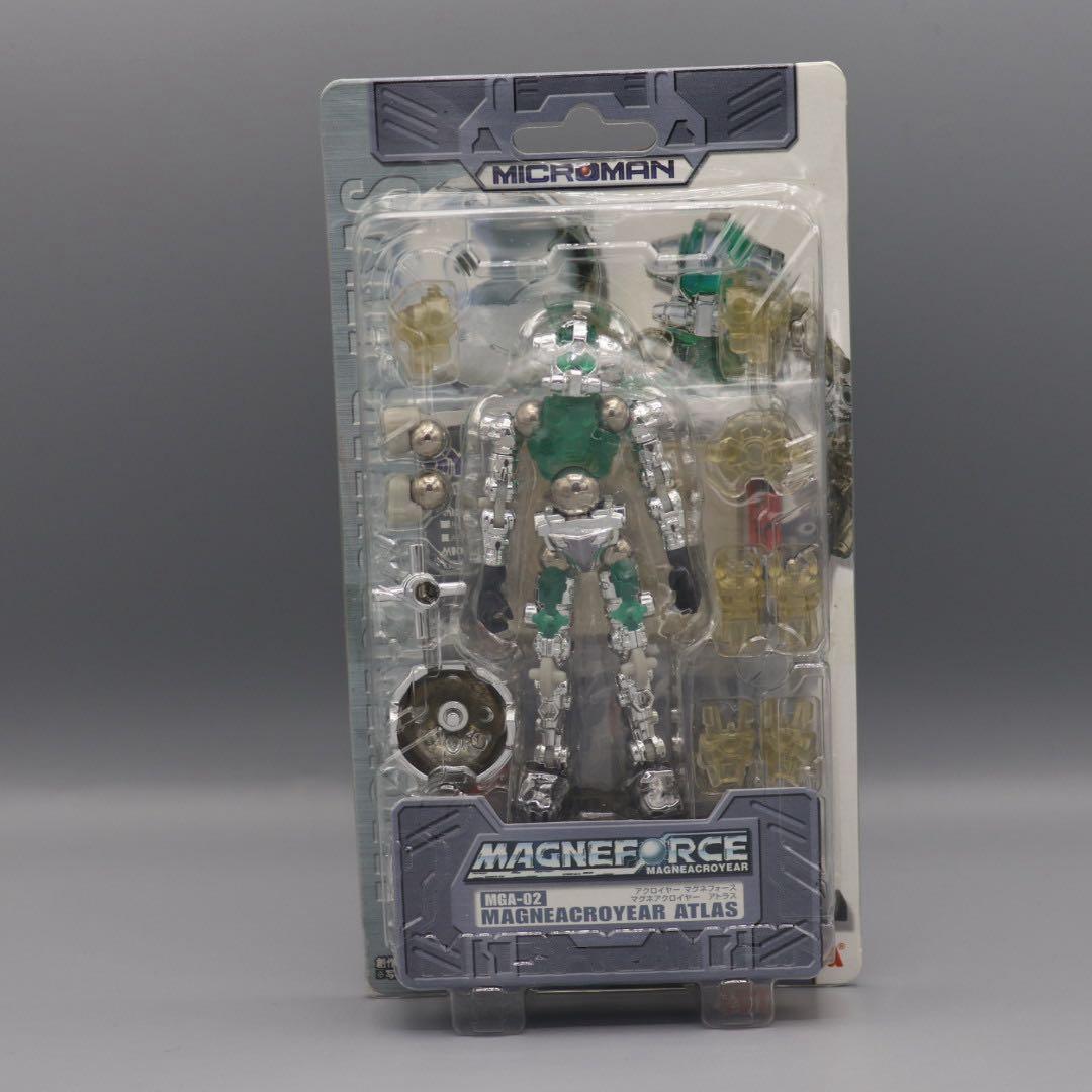 ミクロマン マグネフォース 3体セット フォボス アキレス アトラス 未開封