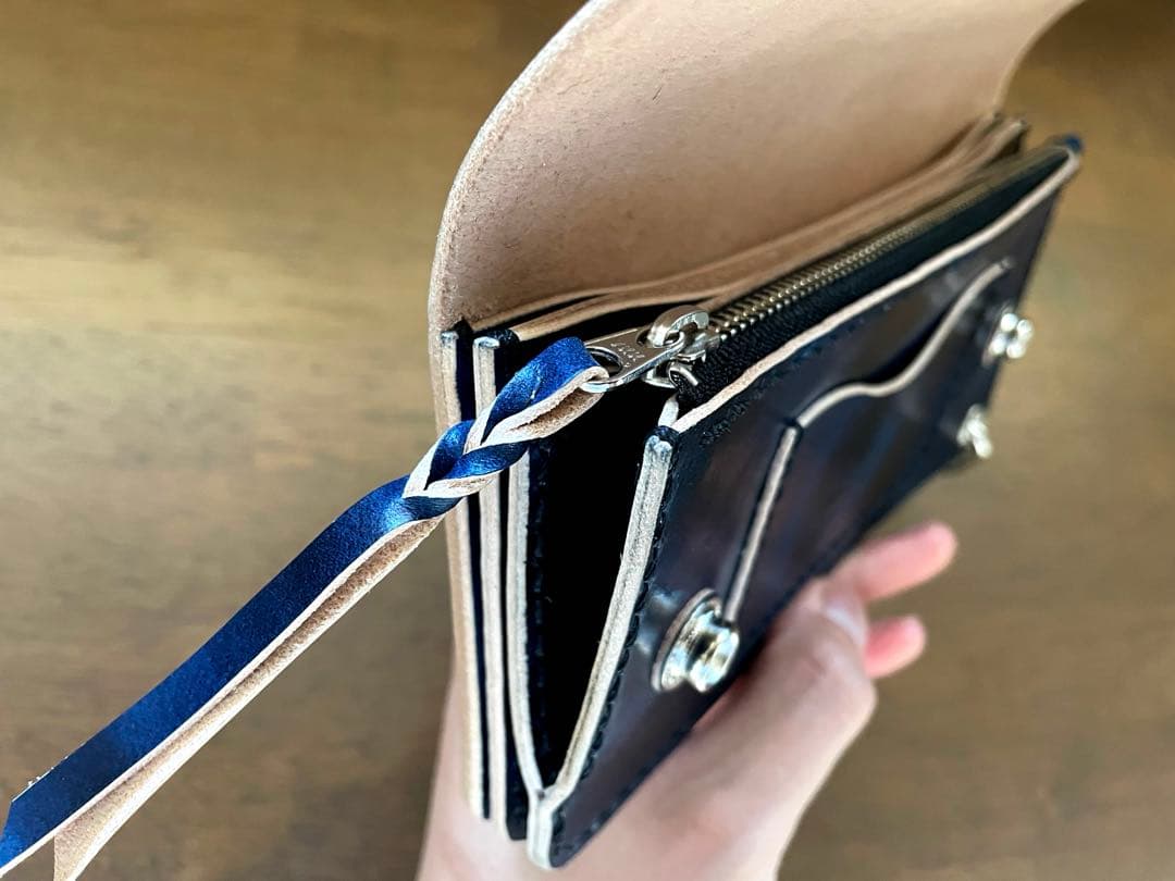 トラッカーウォレット 姫路レザー