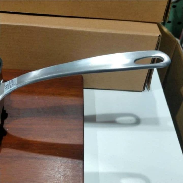 MEYER マイヤー ホワイトスチール 18cm 蓋付エッグパン